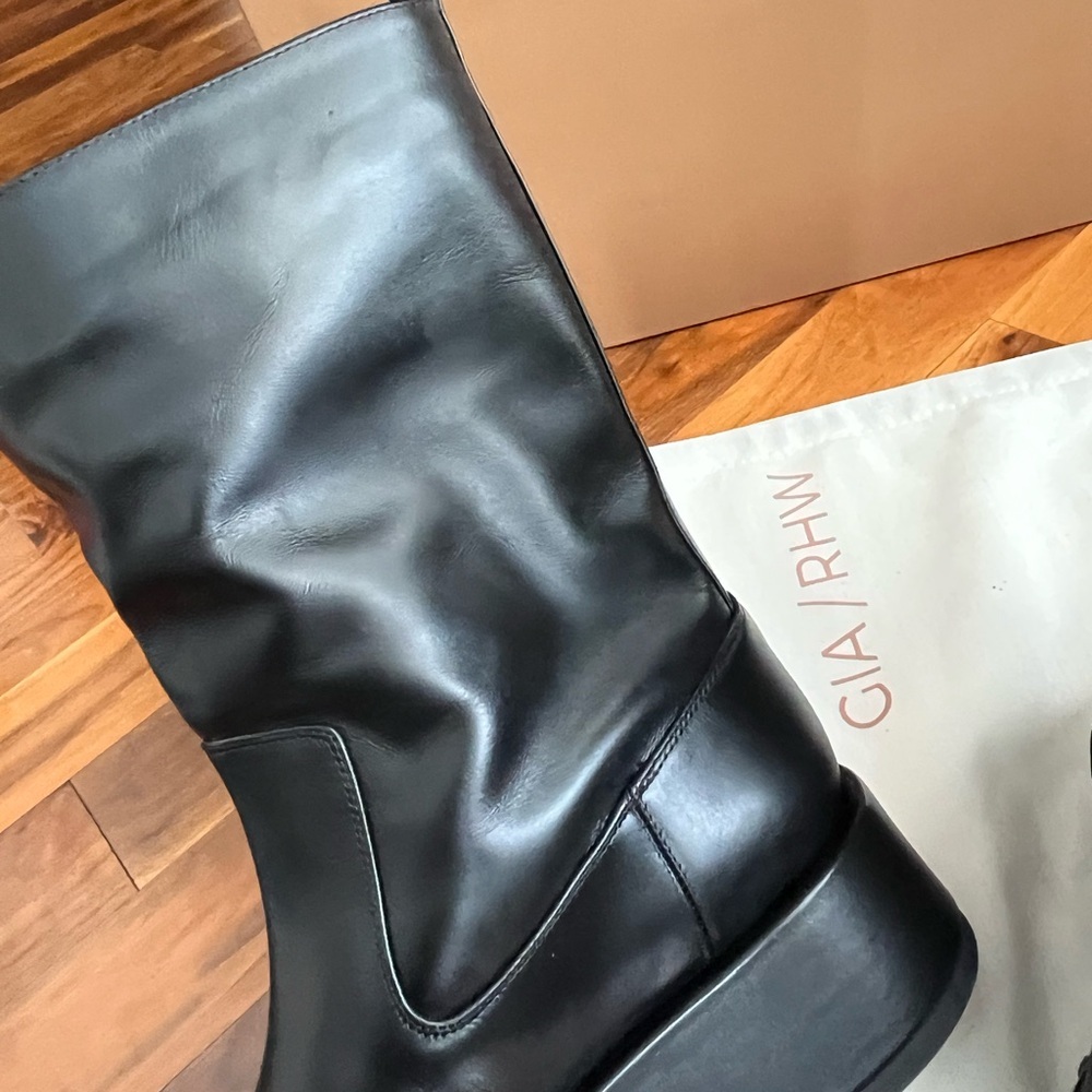 GIA BORGHINI
Rosie 23 platform-sole boots, size 38.5, NEW - Picture 12 of 17